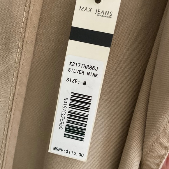 NWT Max Jeans Trench Coat - Picture 11 of 11
